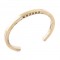 Brass Gun Shell Cuff w/ Diamond