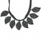 Tire Tube Leaf Necklace