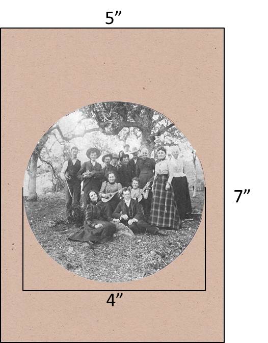 4x4 vinyl frame sizing