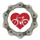 Heart Bike Chain Magnet
