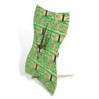 Curvy Circuit Board Clock