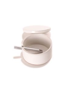 Stone Salt Cellar w/ Scoop 
