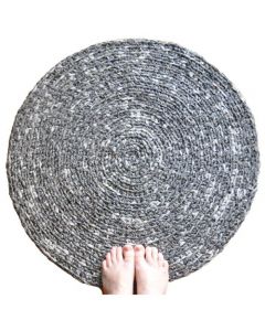 Upcycled Fabric Floor Rug