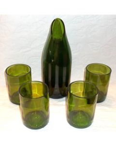 Wine Bottle Carafe Set