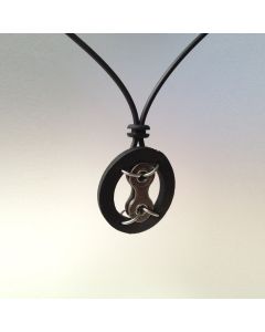 Chain Plate Wheel Necklace #2