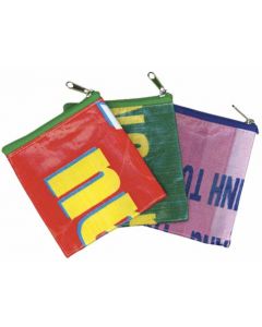 Upcycled Vinyl Coin Purse