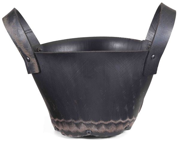 ...buckets made from tires. Genius!